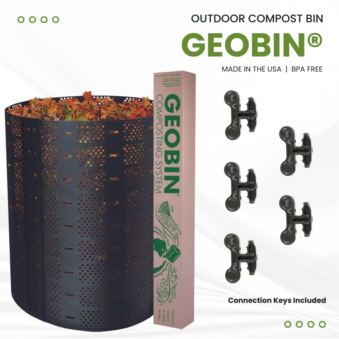 GEOBIN expandable design shows scalable capacity for larger compost loads