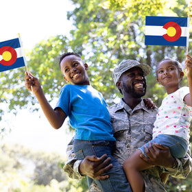 Geodurn flag set—united participants at civic gatherings