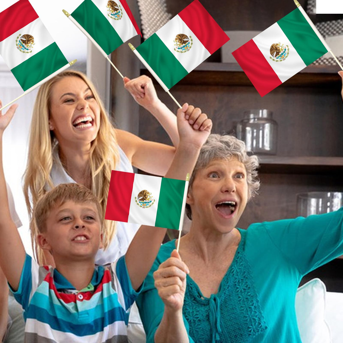 Geodurn small 5x8-inch flags ideal for kids and adults