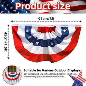 Geodurn star-panel flag adds color along fence line