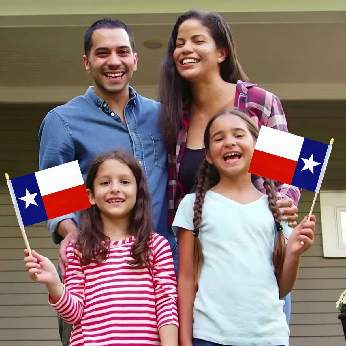Geodurn Texas flag decor for themed parties and classroom activities.