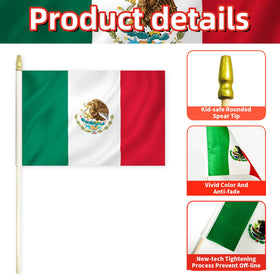 Geodurn vibrant flag fabric close-up showing bright colors for lasting use
