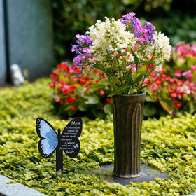 Geosar lawn memorial decoration suitable for graves and gardens.