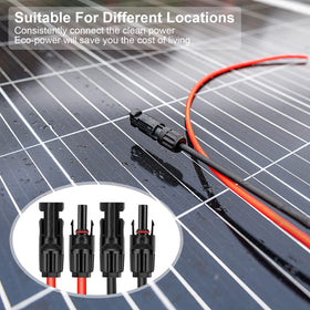 Geosiry extension cable operates across extreme temperatures from -40F to 158F.