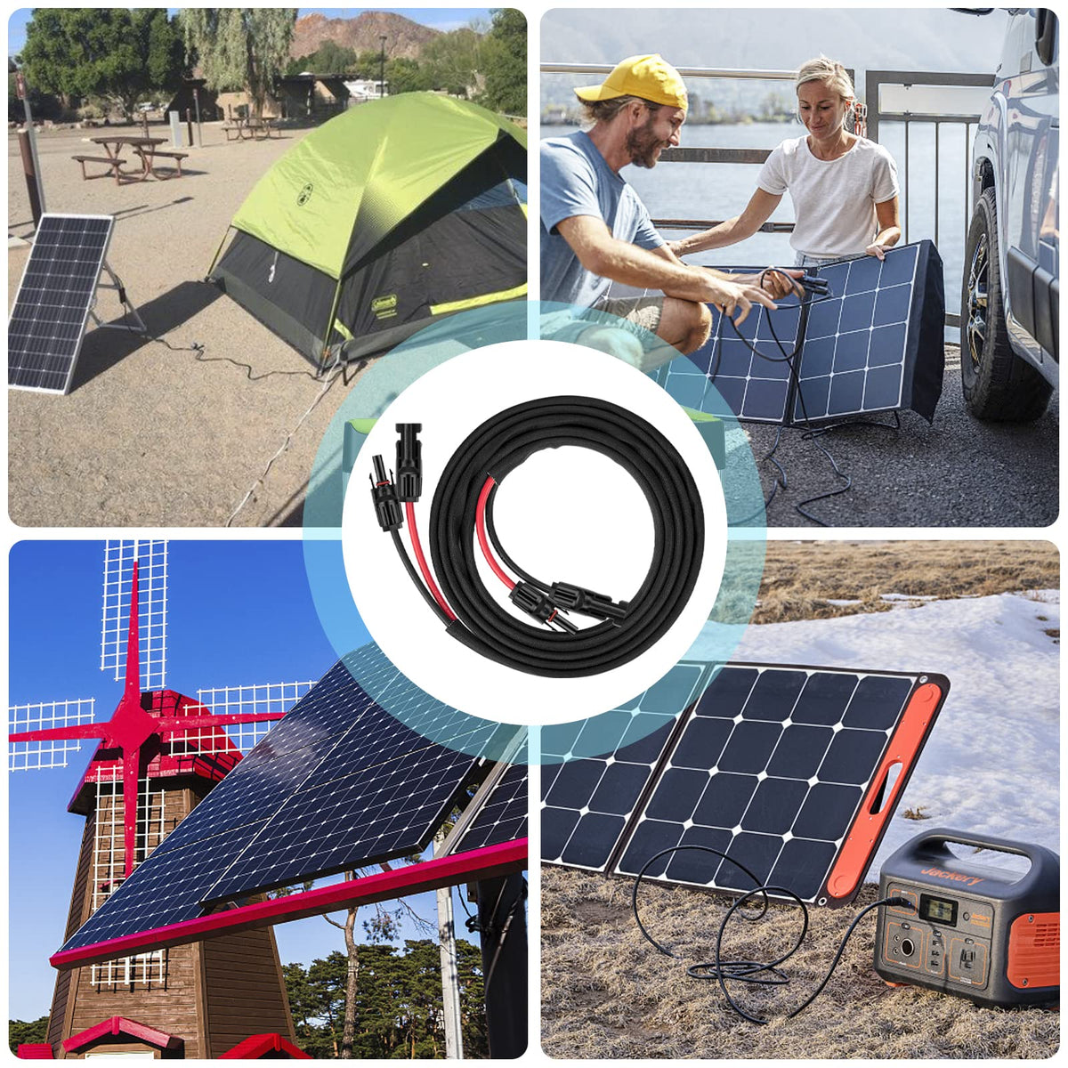 Geosiry TÜV UL certified cable ensures reliable outdoor performance.