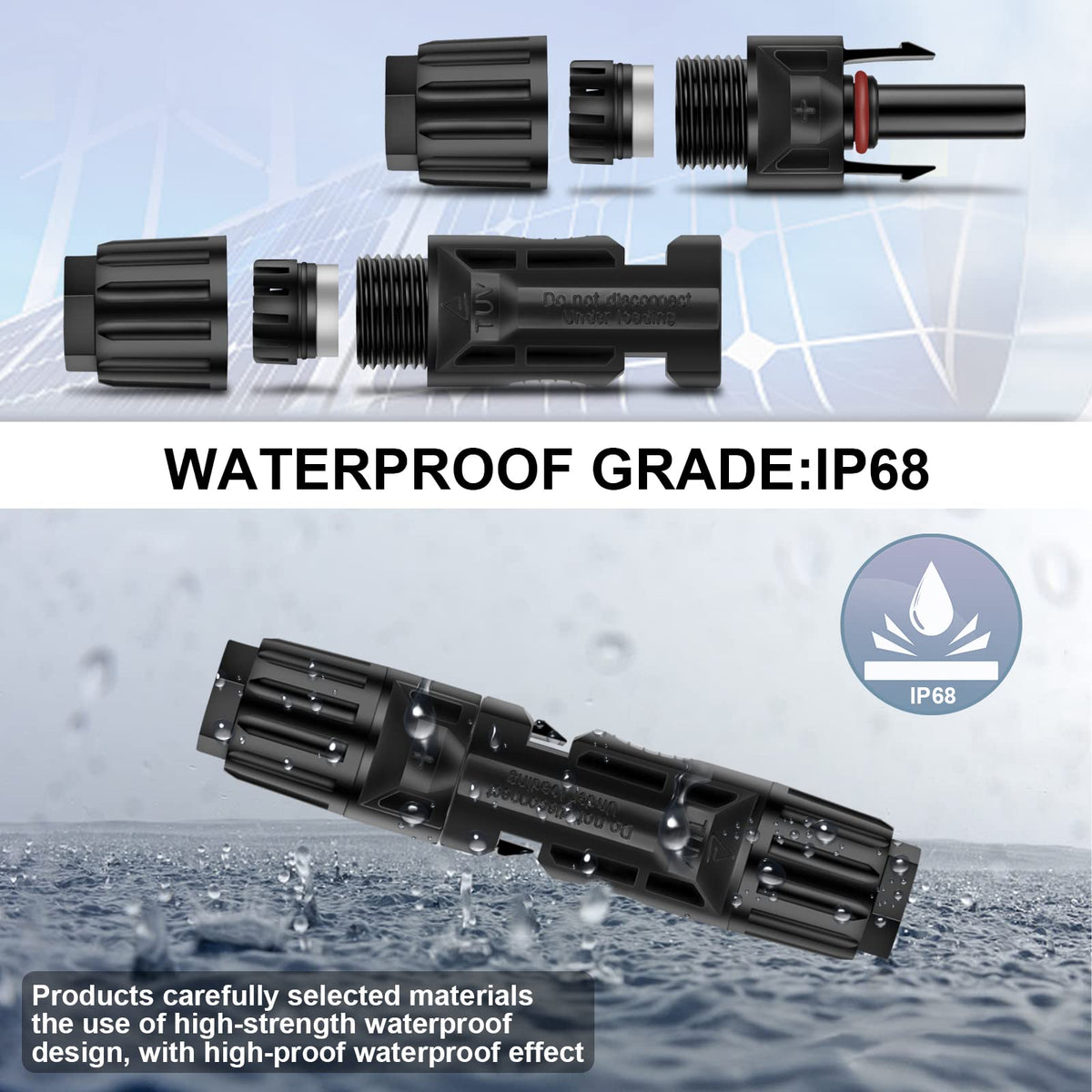 Geosiry UV-resistant material resists aging for long outdoor life.