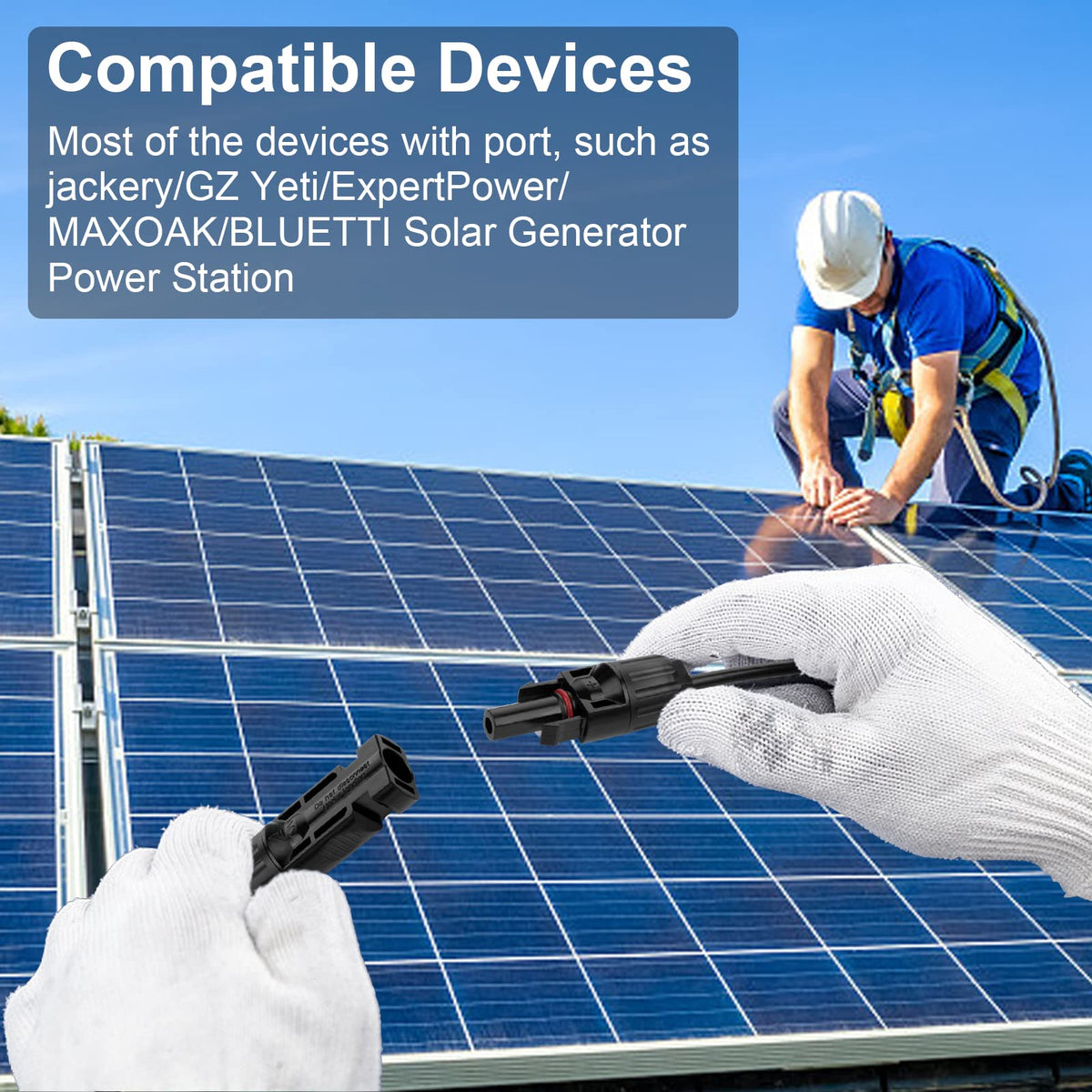 Geosiry wide compatibility with many panels and controllers.