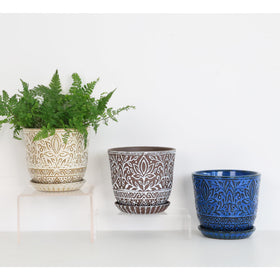 Gepege cactus planter ceramic for arid-friendly decor