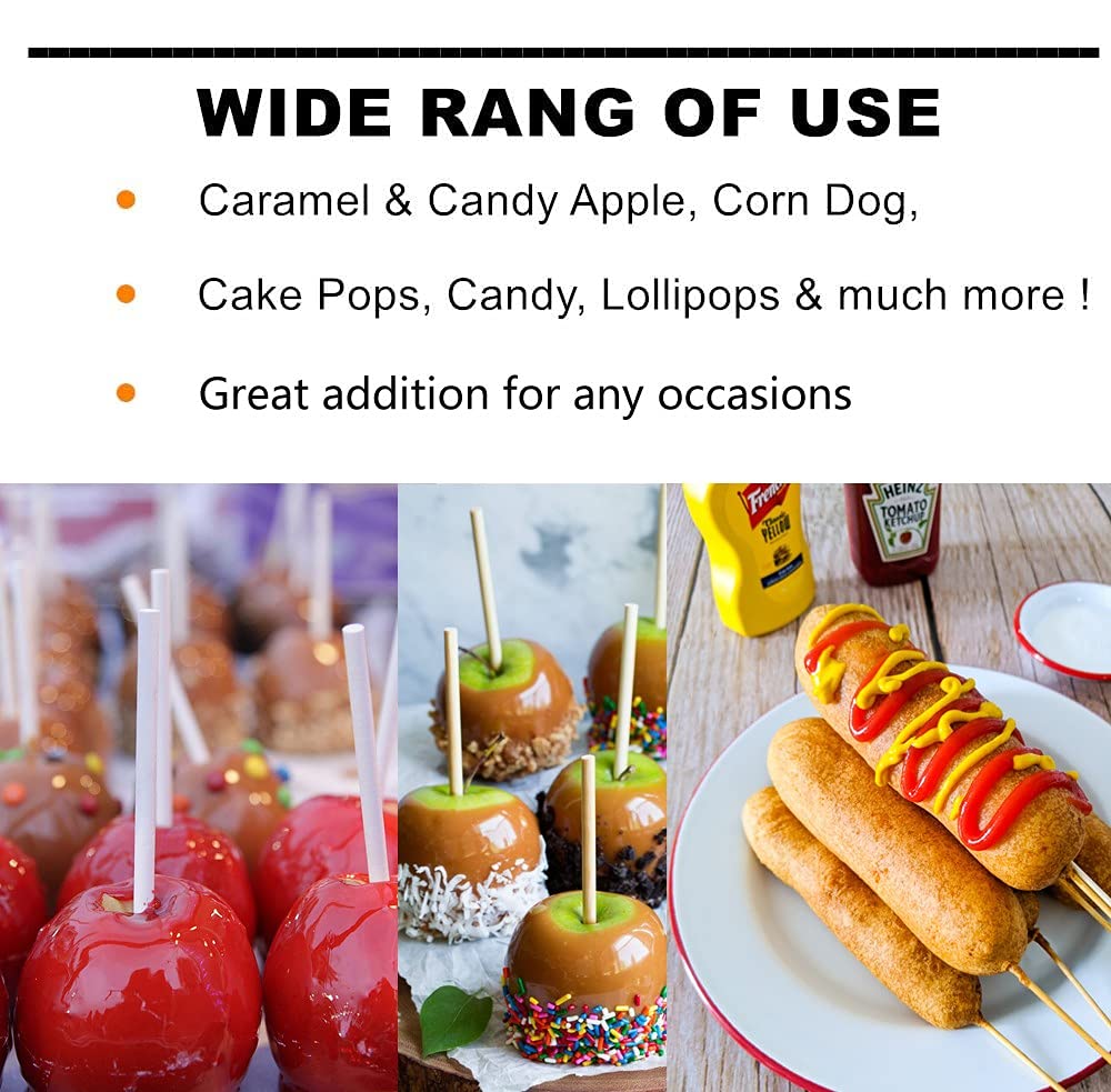 Gere lollipop sticks 7in for neat candy displays