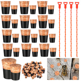 Gerrii carpenter bee corks close-up showing rubber exterior for durable sealing