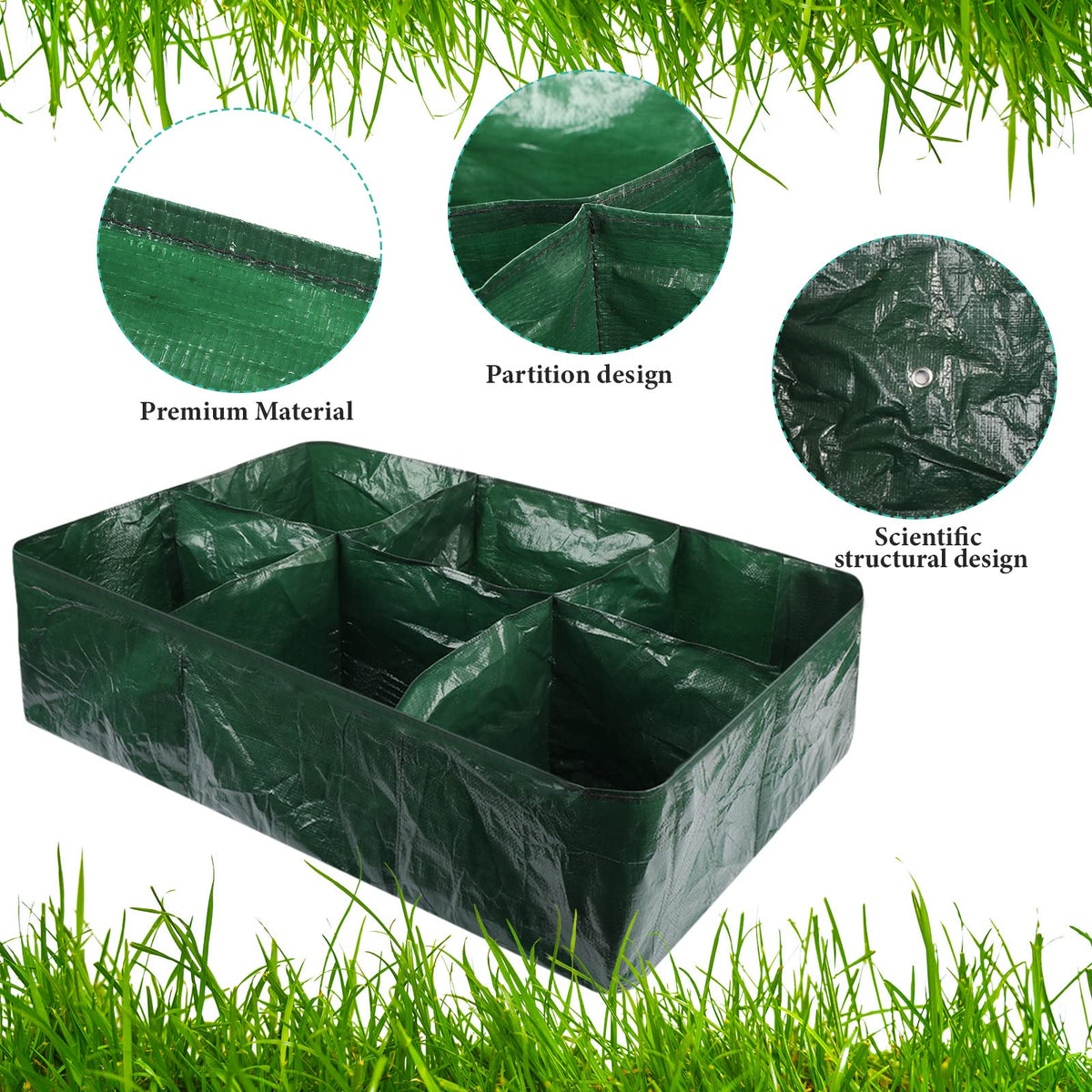 Gerrii white cotton gardening gloves included for comfortable, durable protection.