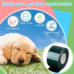 Gersoniel tape on garden carpet seam with ground contact