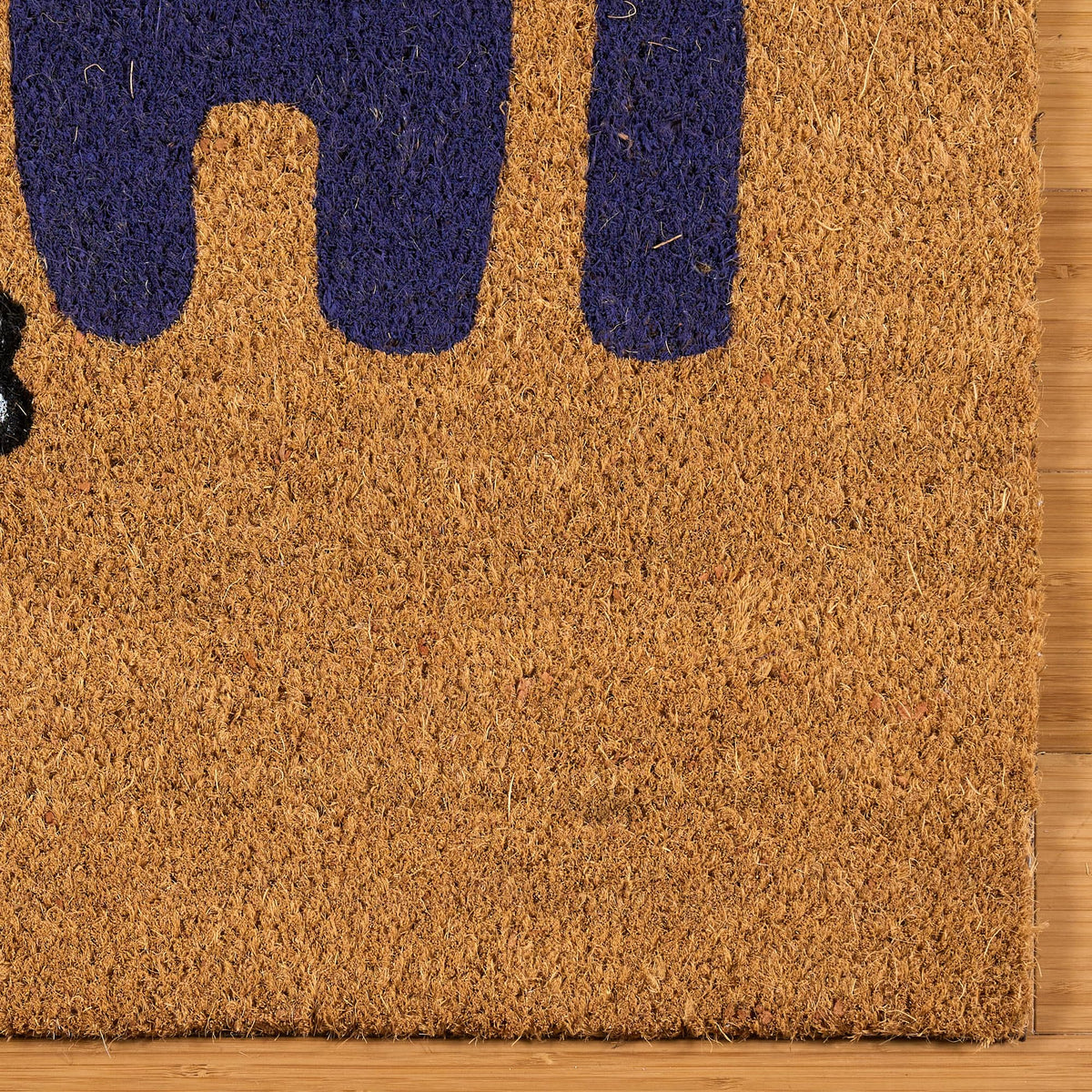 Gertmenian Bluey coir doormat non-slip backing—weather-resistant safety for outdoor use.
