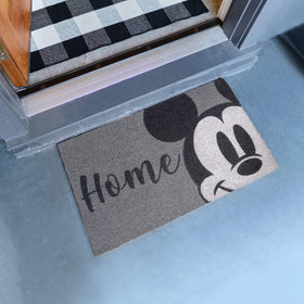 Gertmenian Mickey doormat pack shows two mats for multiple entryways