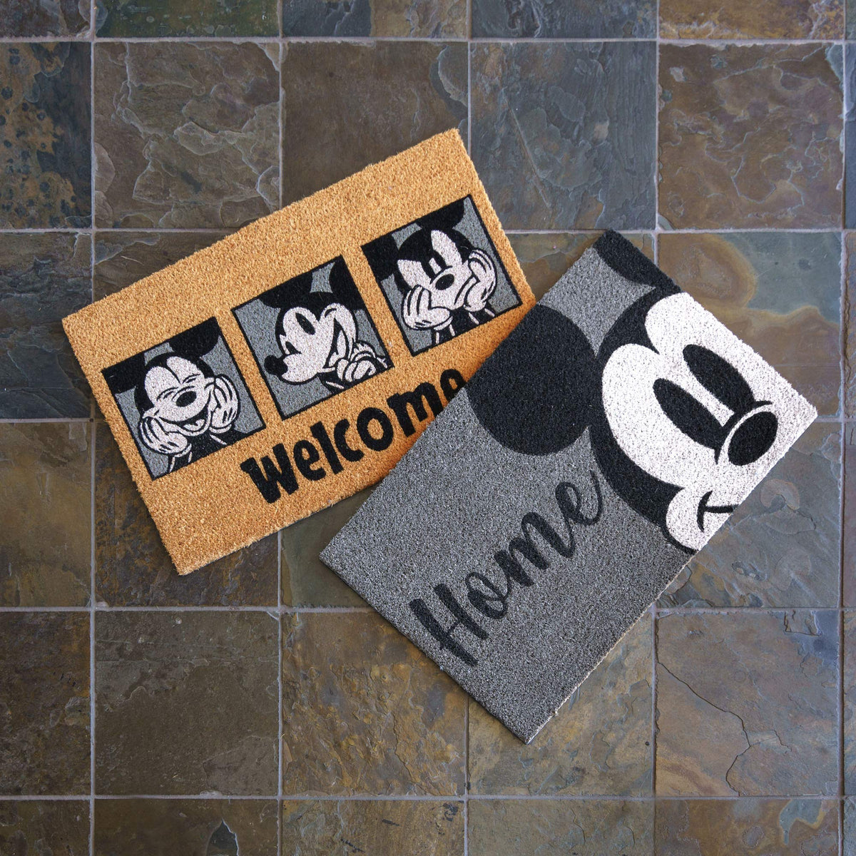 Gertmenian Mickey doormat in situ boosts curb appeal