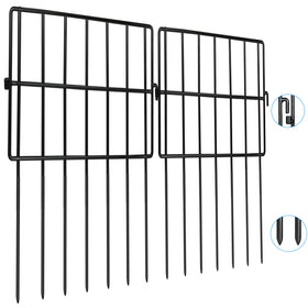 Getlay animal barrier fence with 16in height and 20ft length for yard protection.