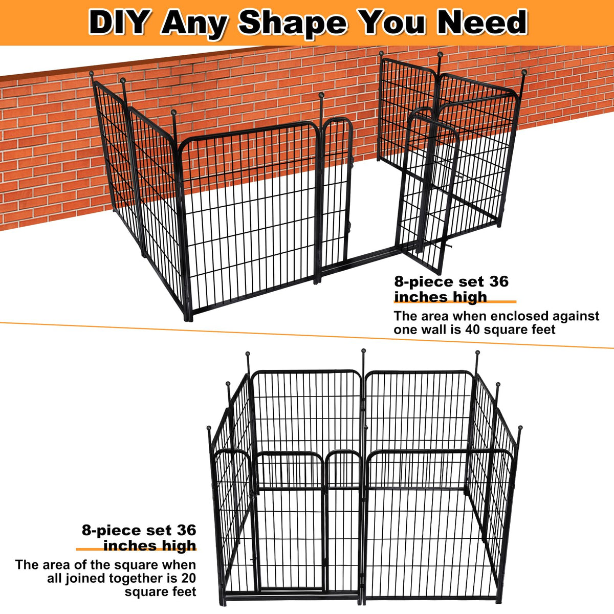 Getlay low-profile design blends with yards while keeping pets secure
