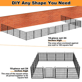 Getlay customizable fence panels allow different shapes.