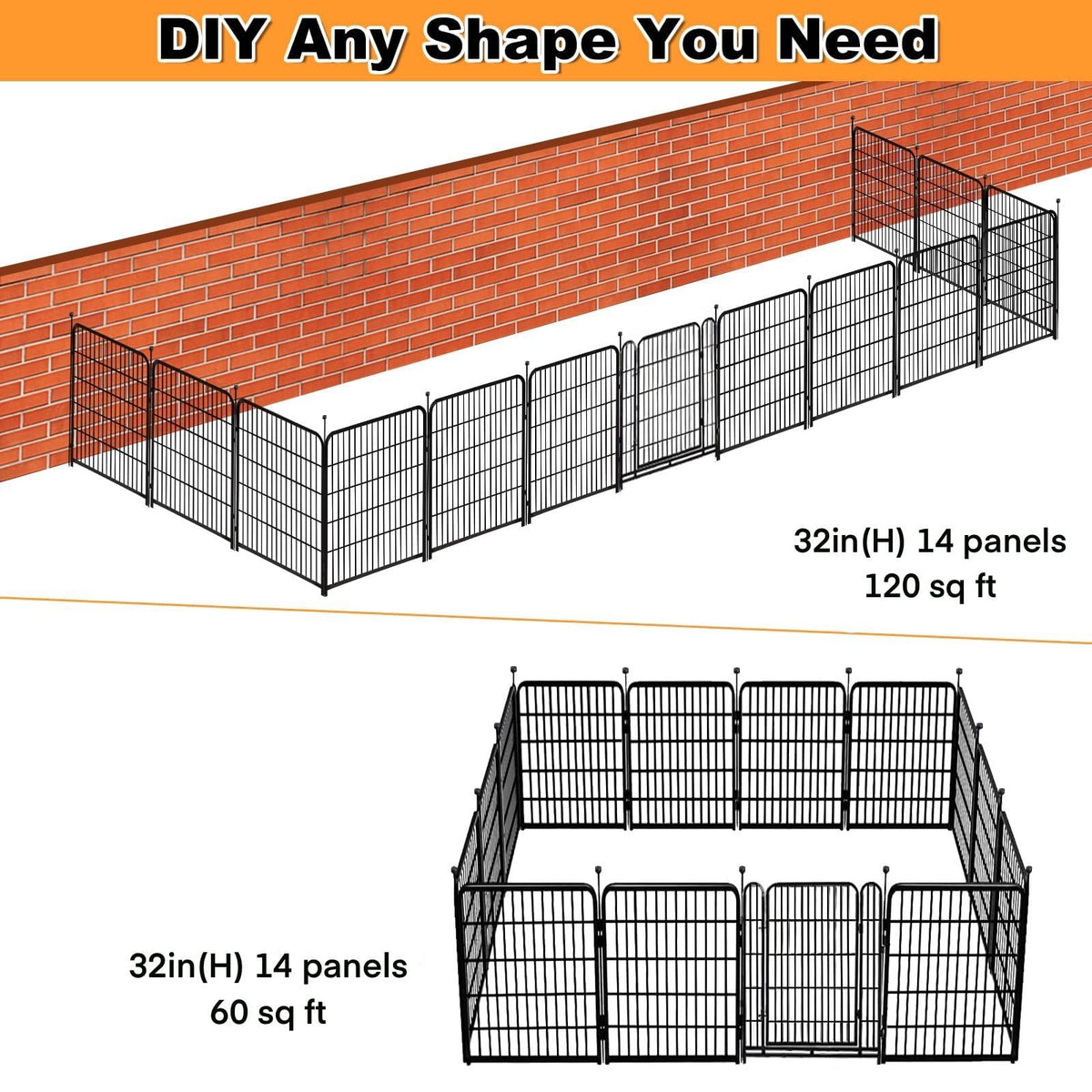 Getlay discreet appearance preserves flower beds while marking safe pet boundaries.