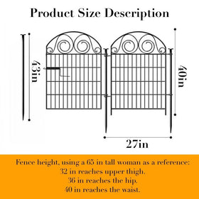 Getlay garden fence gate bolted door enables easy access to your garden.