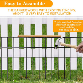 Getlay durable metal stakes resist bending and rust.