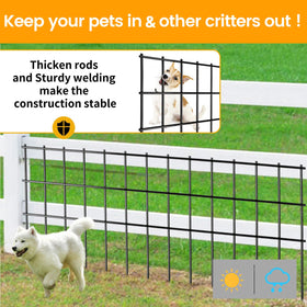 Getlay rust-proof coating protects metal stakes in all weather conditions.