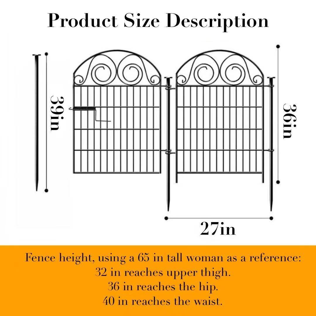 Getlay tall garden fence gate demonstrating secure access for garden entry.