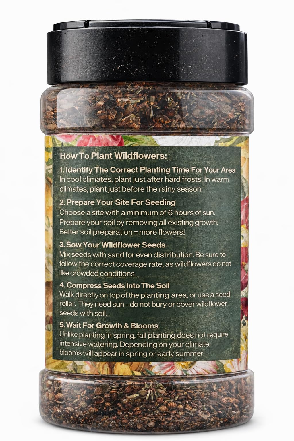 GevaGrow ready-to-plant wildflowers image highlights adaptability to many climates.