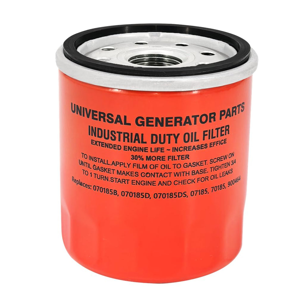 Gewxgzo 75mm oil filter front view for generator maintenance readiness