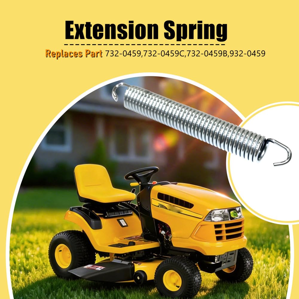 Gewxgzo garden-tractor deck spring provides a dependable replacement for compatible models.