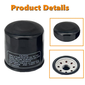 Gewxgzo oil filter covers GXV530R and GCV530 broad compatibility.