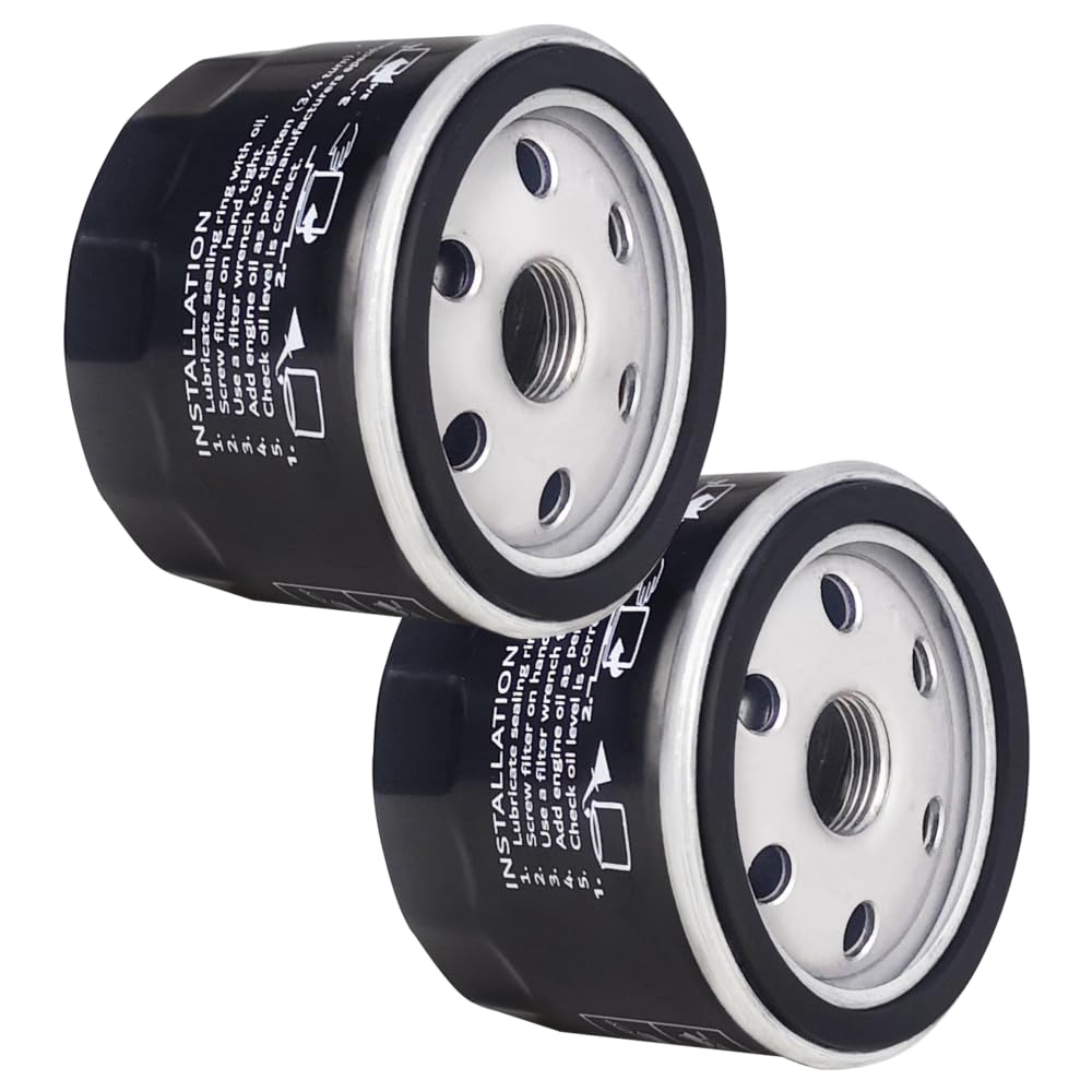 Gewxgzo oil filter for Kohler CH18-CH25 ensuring clean oil flow for smooth mower performance.