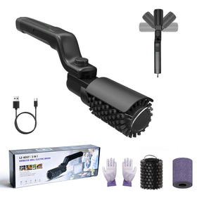 GEYUEYA Home grill brush with 180-degree head for full, even cleaning.