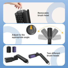 Ergonomic, durable handle provides comfortable, sustained grip.