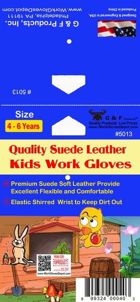 JustForKids gloves enhance grip for digging and planting tasks