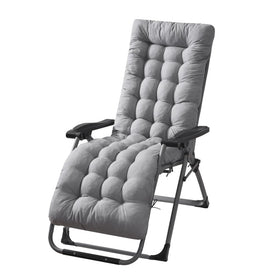 Gfgift patio chaise lounger cushion vacuum packed, fluff up for comfortable outdoor seating.