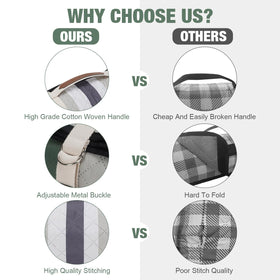 G GOOD GAIN picnic blanket soft middle layer provides comfortable seating