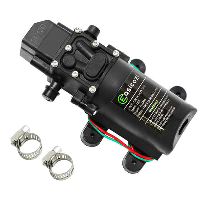 G Ganen 12V DC fresh water pump for RVs and boats.