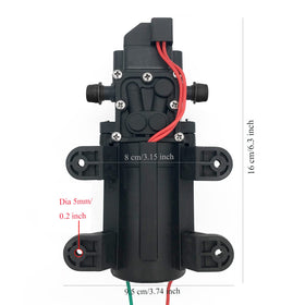 G Ganen 80 PSI output supports steady water flow.