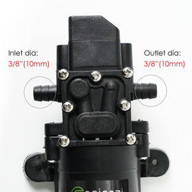 G Ganen built-in pressure switch enabling automatic on/off.
