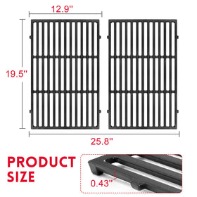 GGC replacement grates for Weber 7524/7528, reliable compatibility.