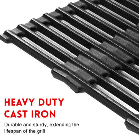 GGC 7646-7584 Weber Q3200 heat-sear performance demonstrated on cast iron.