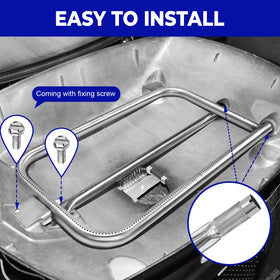 GGC easy-install burner set simplifies upgrading Q300/Q320 grills with minimal tools.