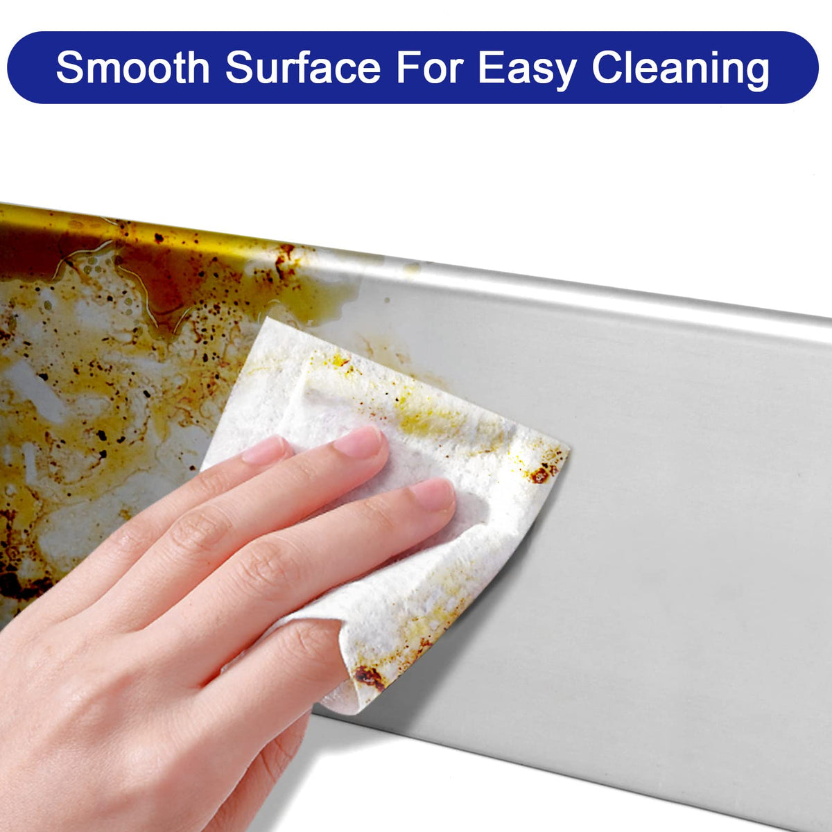 GGC flavorizer bars, easy-clean design, quick wipe after cooks