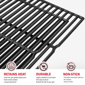 GGC 15x11-1/4 inch grate piece per piece dimension.