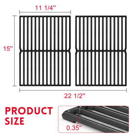GGC grate for Weber Spirit E210/E200, high heat retention for flavorful sears.