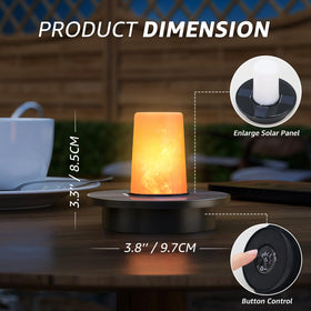 GGNOO auto dusk-to-dawn lights switch on automatically for hands-free ambience