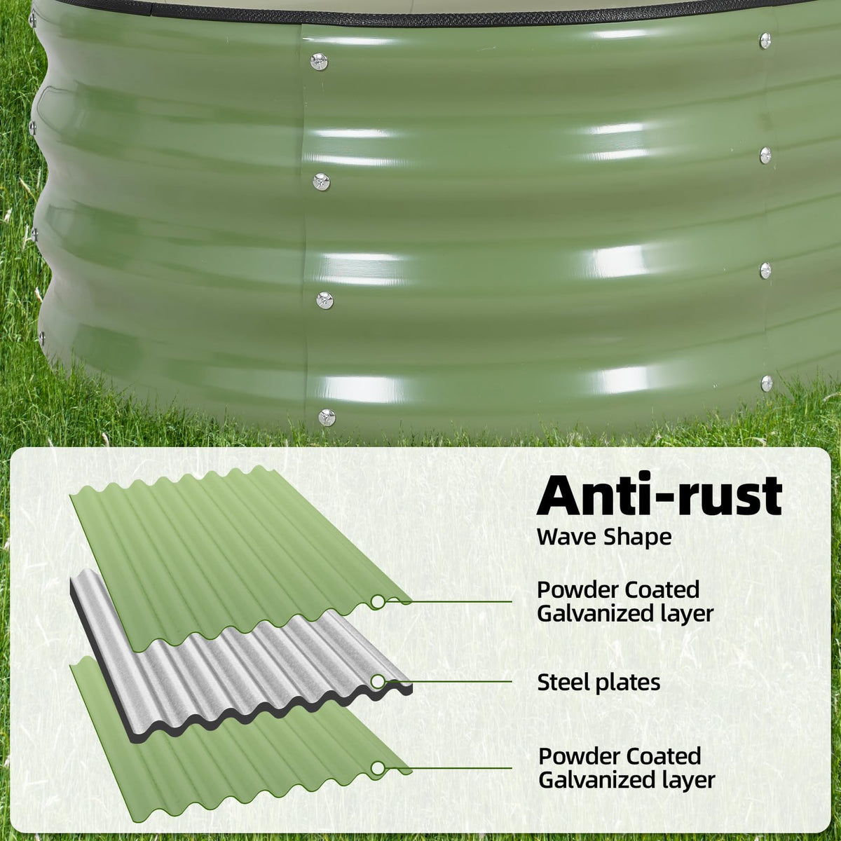 G GOOD GAIN compact 4x2x1 ft layout fits patios or balconies.
