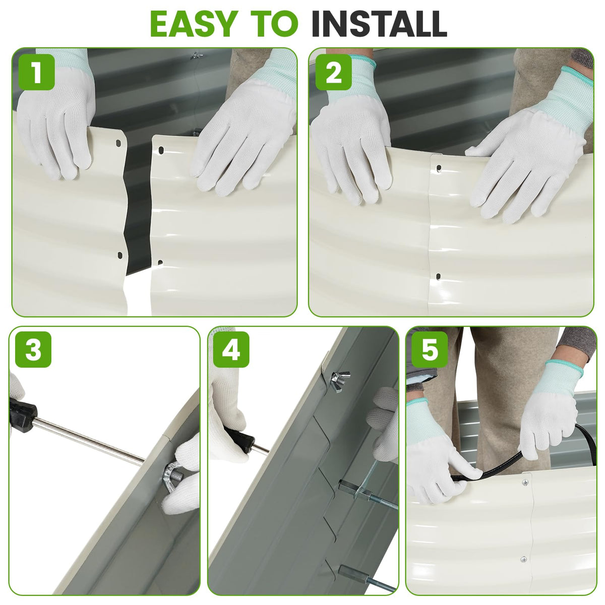 G GOOD GAIN easy-install pre-perforated panels with included hardware.