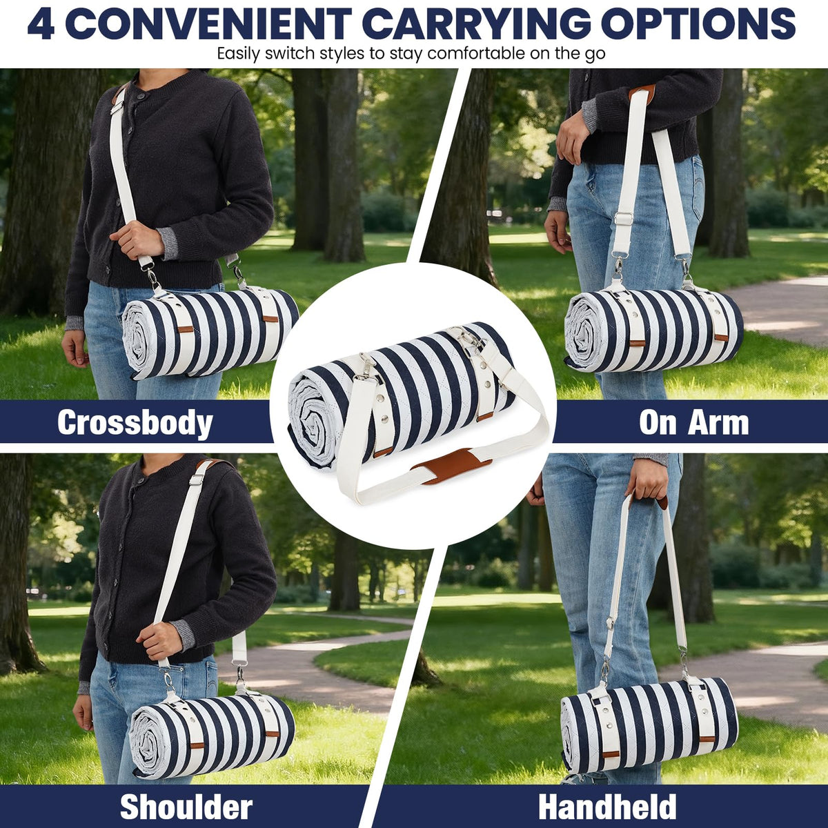 G GOOD GAIN lightweight Oxford fabric offers durability for frequent outings